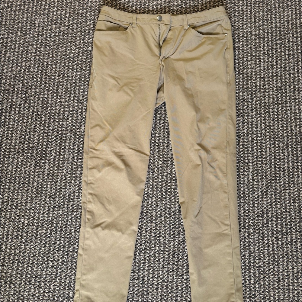 lululemon athletica Men's Tan Chinos